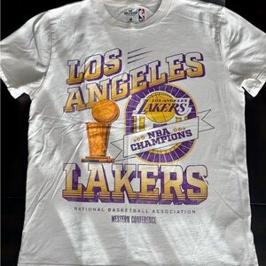 Hollister NBD White Lakers champions  T-Shirt